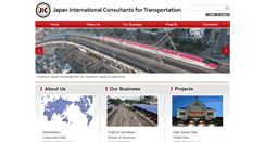 Desktop Screenshot of jictransport.co.jp